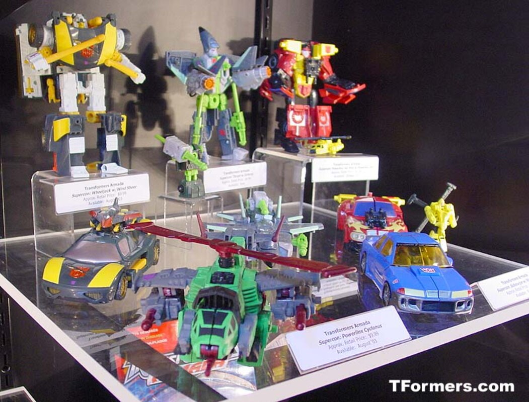 Trasformers Armada 2003 Showcase